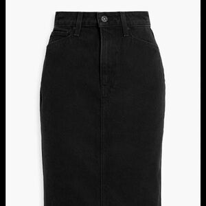NWT Paige black midi pencil skirt sz 26